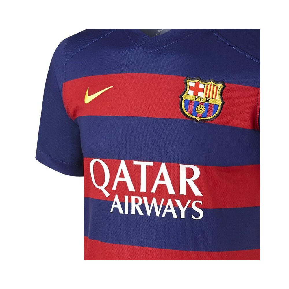 Maillot Nike Junior FC Barcelona Stadium Home 2015/2016 3/3