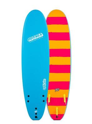 Surfboard Schaumstoff - LOG - 7'0'' - Blue/Stripes