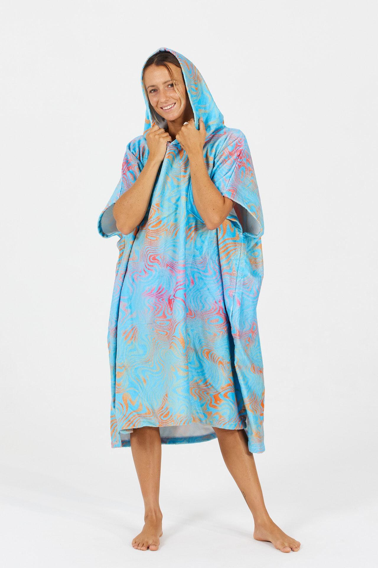 Surfponcho voor volwassenen - Brain Series - Psyche 2/4