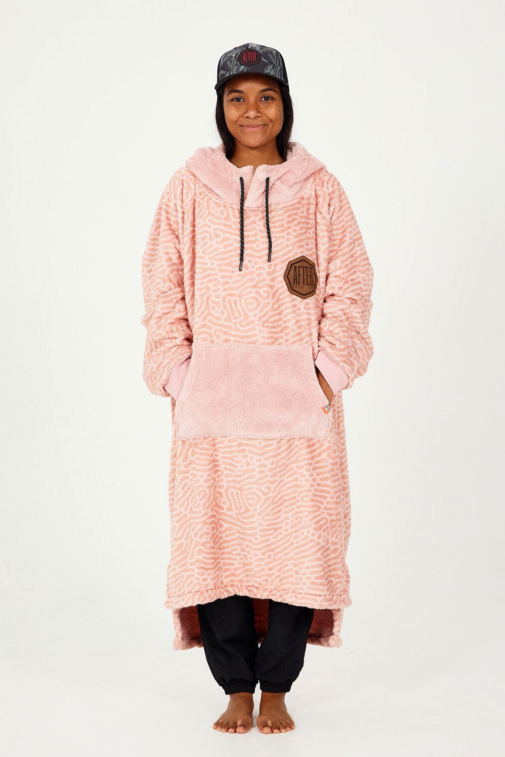 Sofa Poncho Adulto caldo e piacevole - Powder Pink 2/5