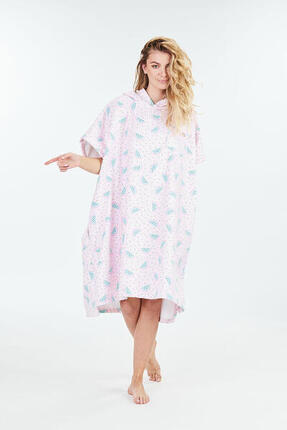 Poncho surf adulte - Watermelon - Rose