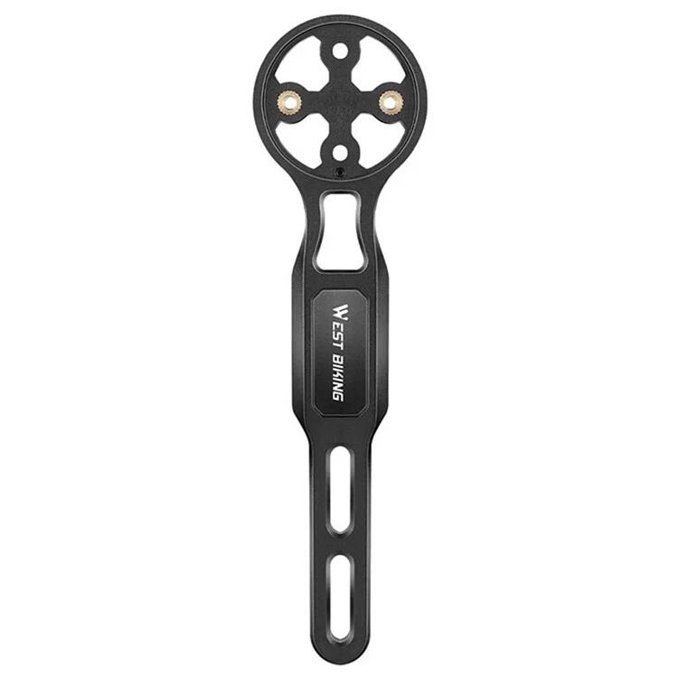 Suport ciclocomputer biciclete de oraș rezistent, ușor negru