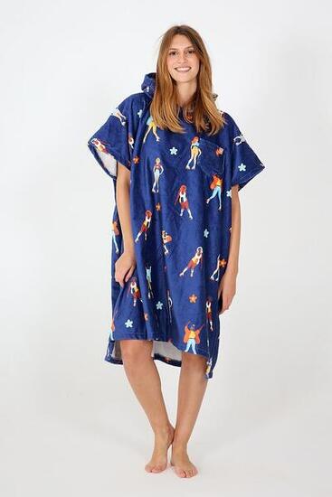 Poncho Surf Adulto - Quad - Night