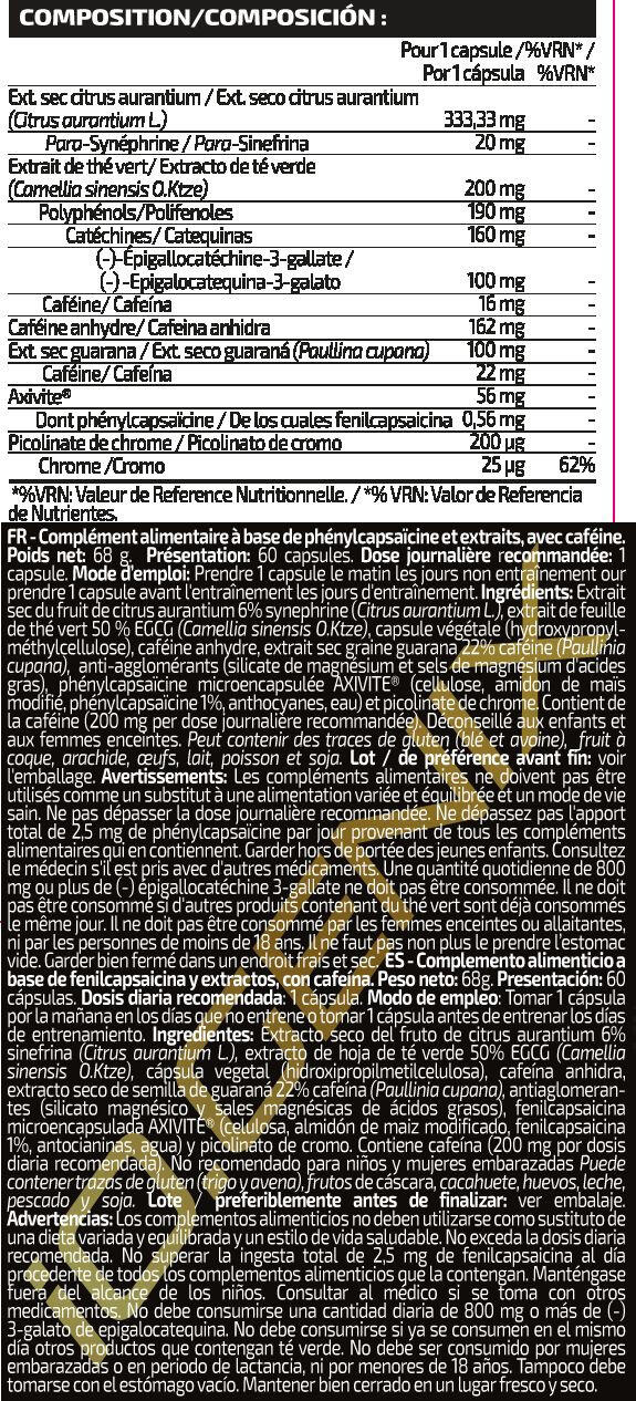 Io.burner - 60 capsules de IO.Genix 2/3