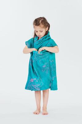 Surf Poncho Kinder (Babies : 18 months - 4 years) - Dino