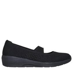 Bailarina Ergonomica FEMME Skechers Arya tissu Adaptable NOIR