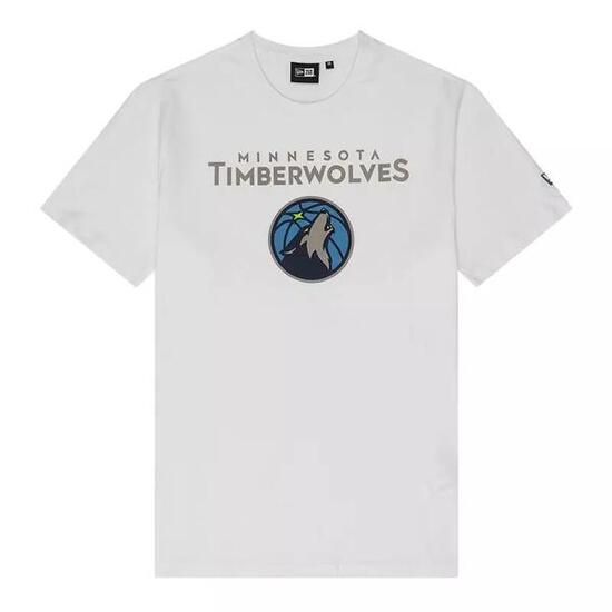 T-Shirt NBA Minnesota Timberwolves New Era Blanc