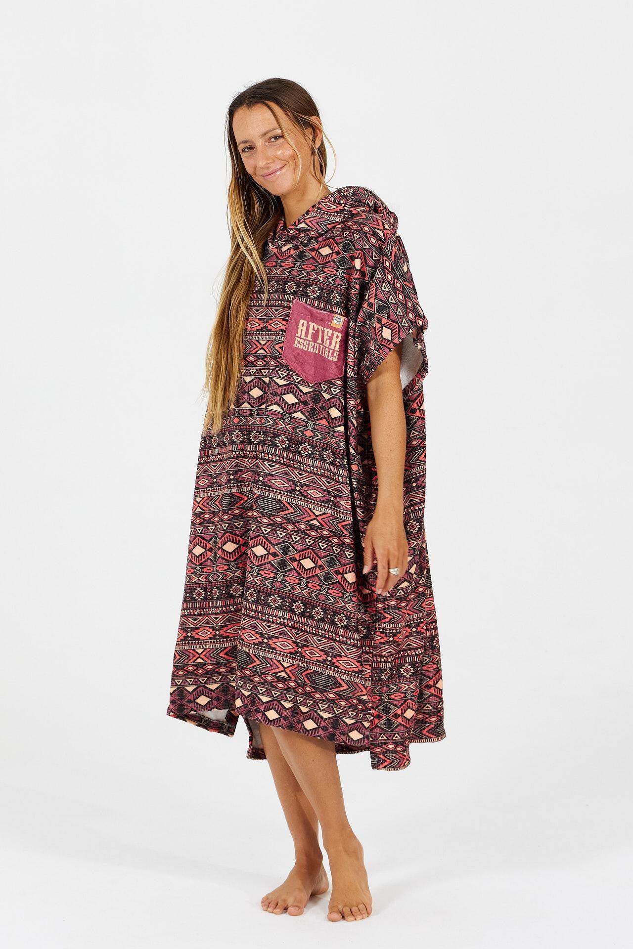 AFTER ESSENTIALS Surfponcho voor volwassenen - Native Series - Lima