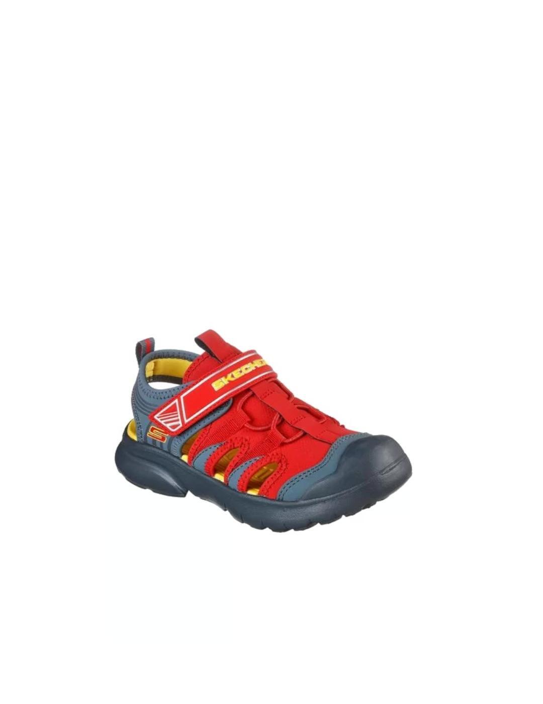 Sandalias para Niño Skechers Razor rush  Rojo 3/5