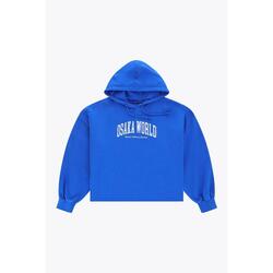 Sweat à capuche court pour femmes Osaka | Bleu Princesse