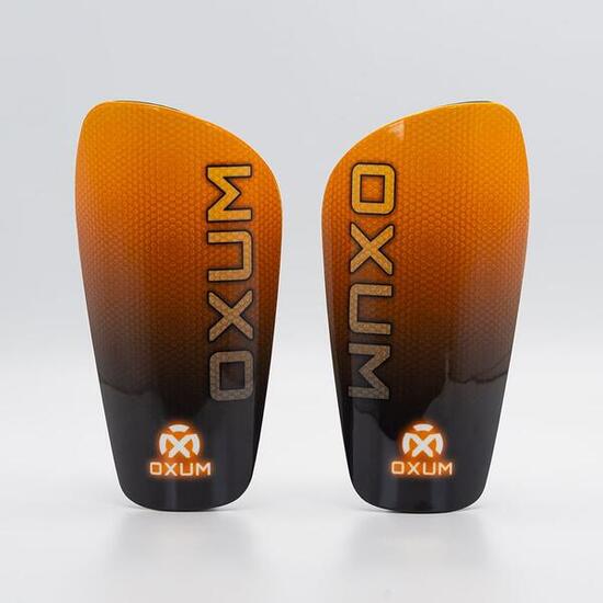 Protège-tibias de football ONE PHANTOM Orange Taille S