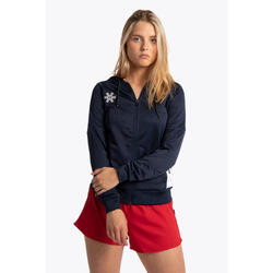 Sweat à capuche zippé d'entraînement pour femmes Osaka | Marine