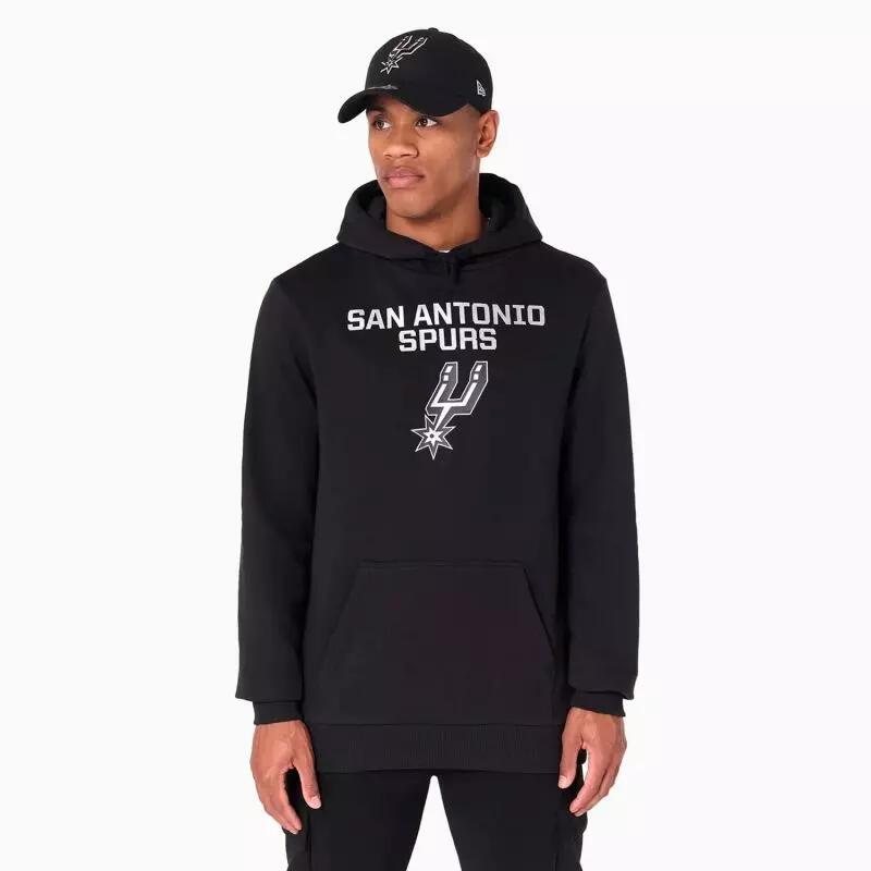 Sweat à Capuche NBA San Antonio Spurs New Era Team logo Noir 2/5