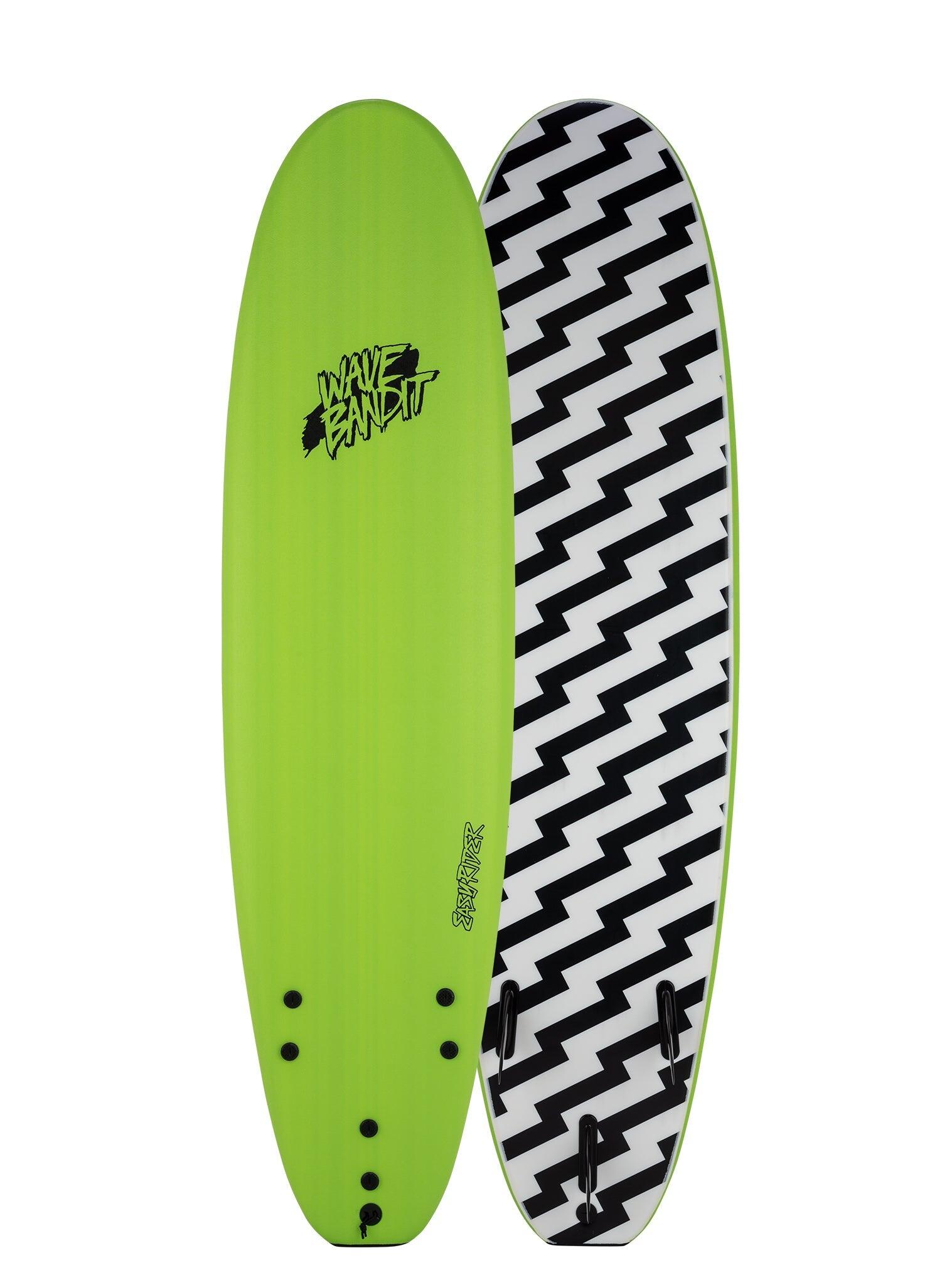 WAVE BANDIT Foam Surfboard 7'0" Easy Rider 72L - Green