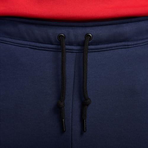 Nike Heren PSG Tech Fleece Joggingbroek, Marineblauw/Wit, M 4/7
