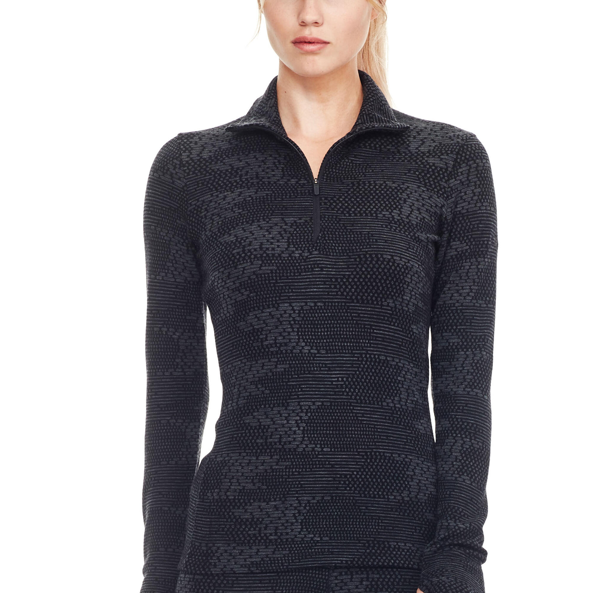 Merino 260 Vertex Women Long Sleeve H/Z Base Layer 2/3