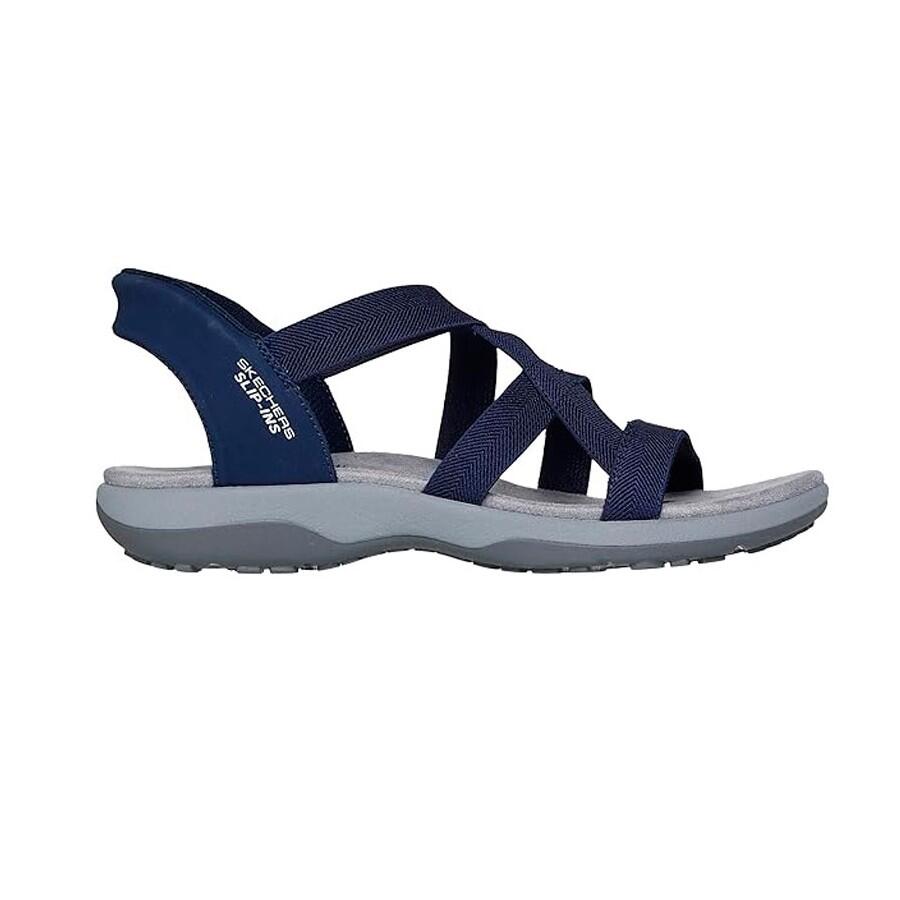Sandalias Mujer Skechers Reggae Slim Azul 3/5