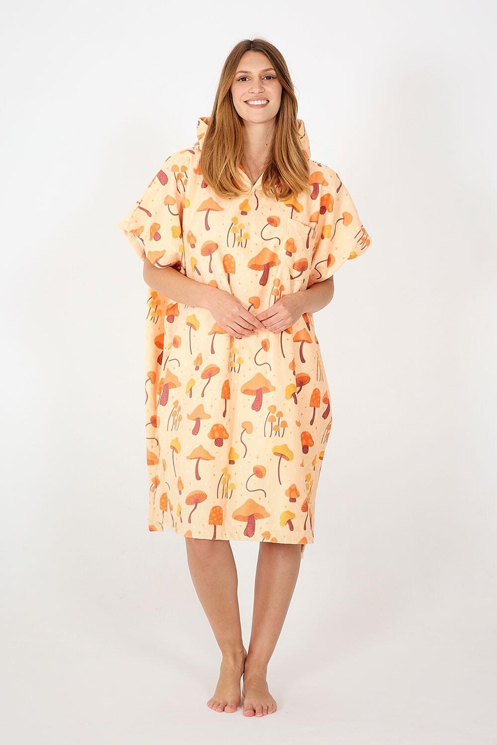 AFTER ESSENTIALS Surfponcho voor volwassenen - Magic - Sunset