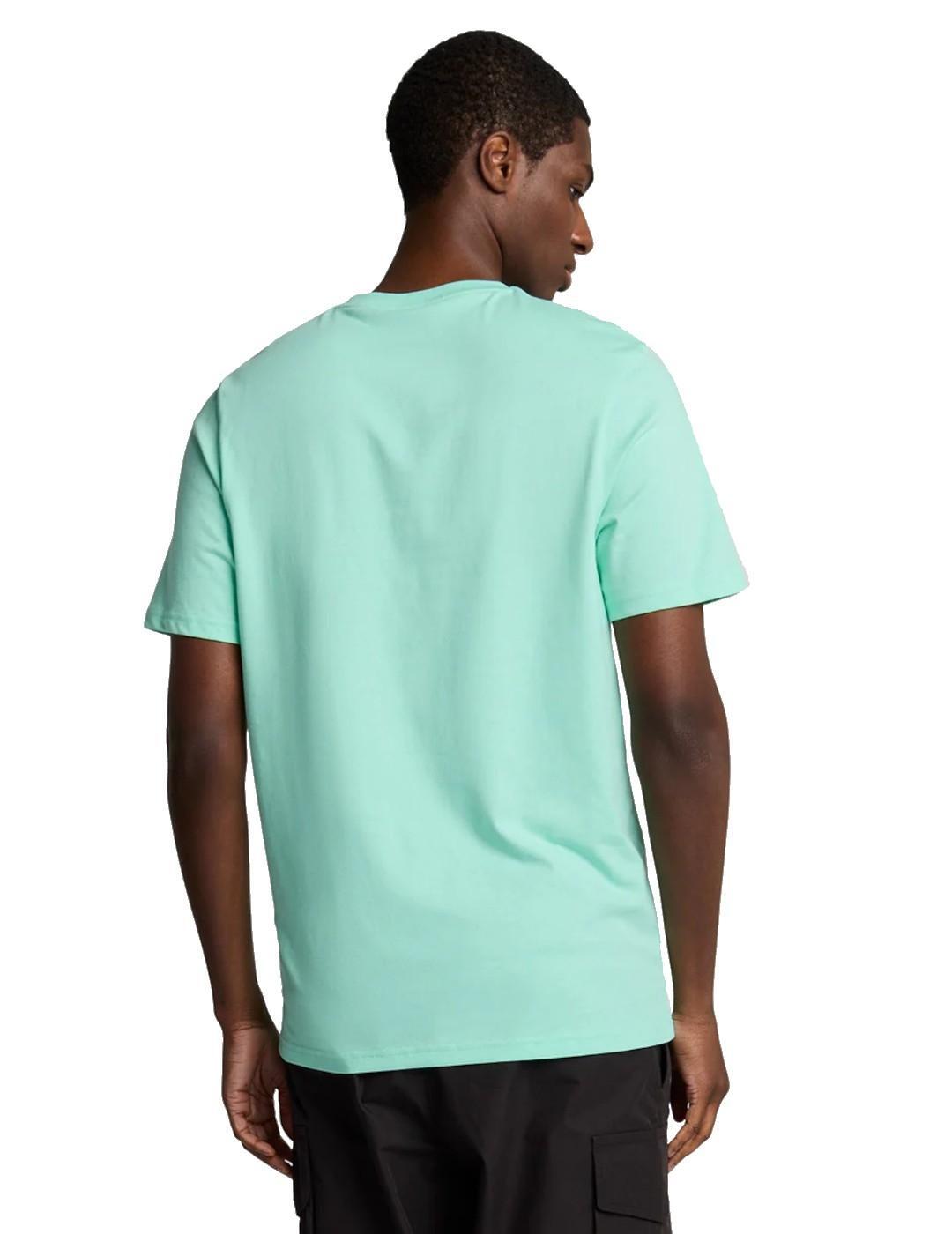 Maillot pour homme Lyle & Scott uni bleu 3/5