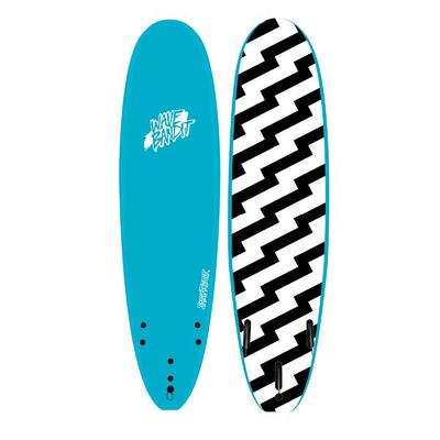 Surfboard Schaumstoff - Easy Rider (Tri Fin) - 8'0" - Blue/White Bolt