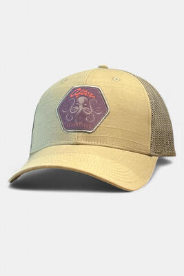 Trucker pet voor volwassenen - octopus