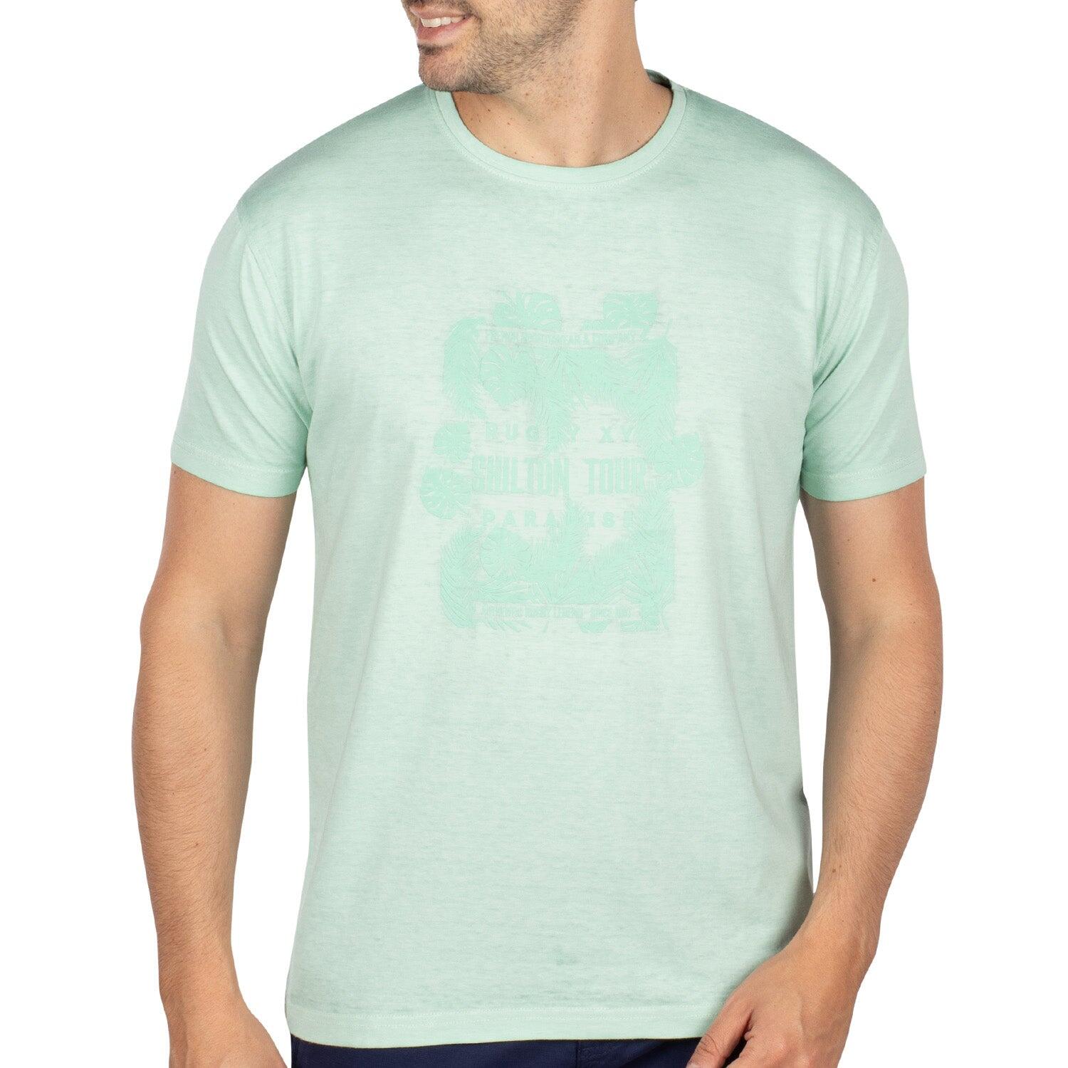 Shilton - T-shirt Rugby Paradise Homme - T-shirt Manches Courtes - Bleu - Decathlon