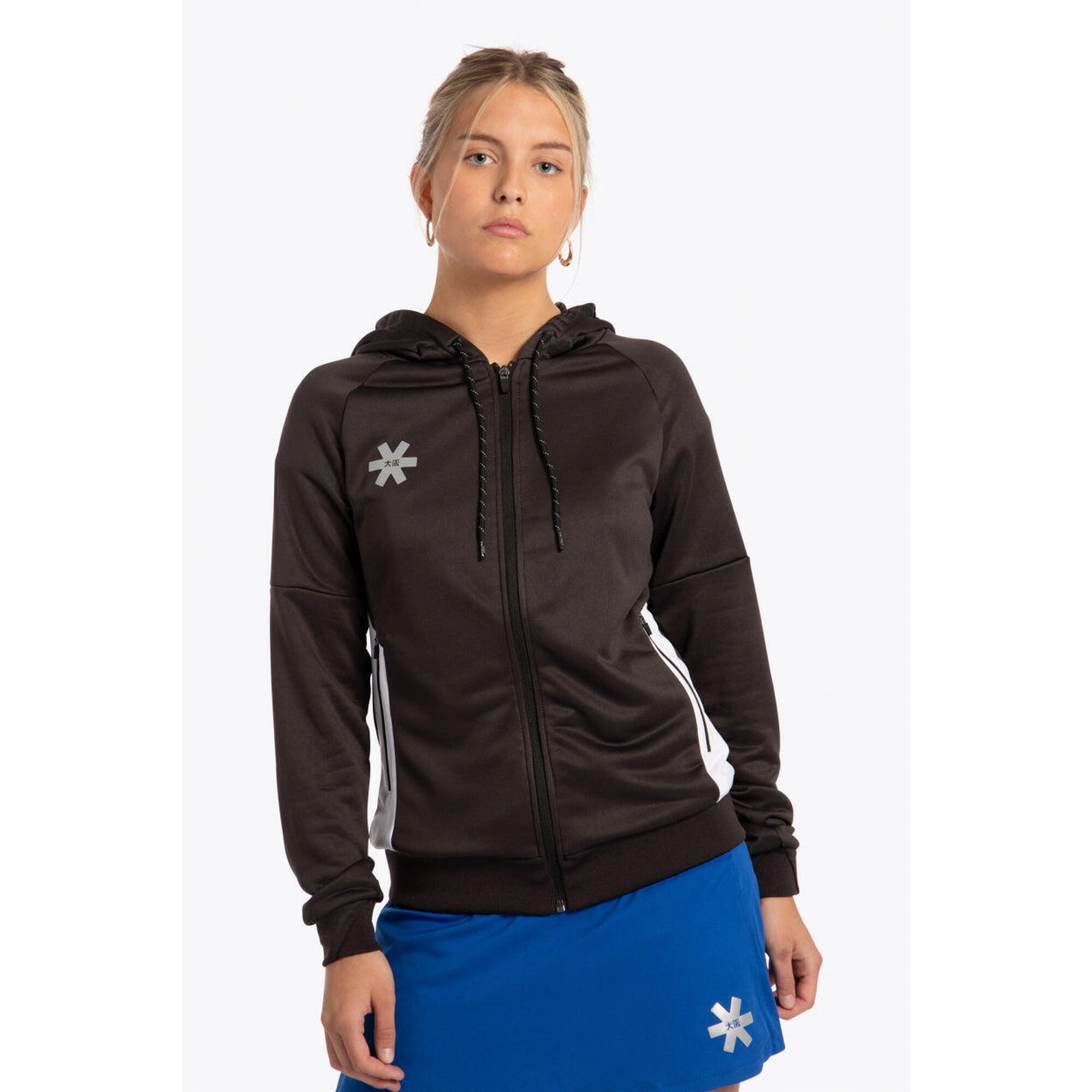 Osaka - Sweat À Capuche Zippé D'Entraînement Pour Femmes Osaka | Noir - Sweat-shirt - Noir - Decathlon