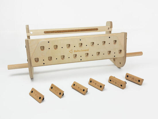 Poutre d’escalade + Deltabase standard - Pack Réglettes