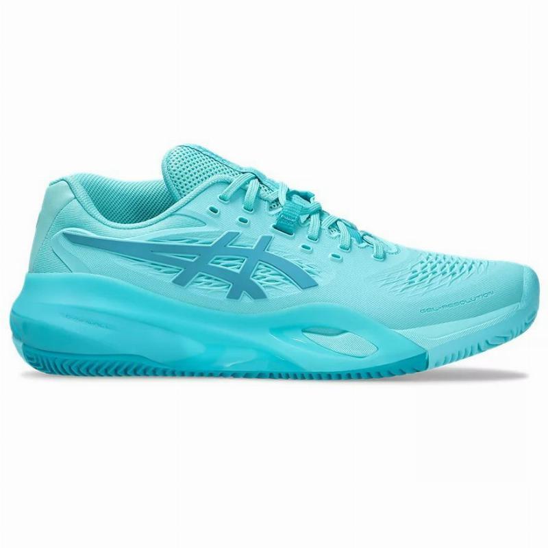 Tênis Asics Gel Resolution X Clay Mint Blue 1/5