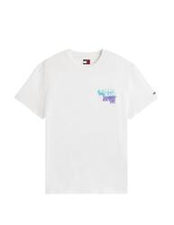 T-shirt pour homme Tommy Hilfiger Dm0dm21589 Blanc