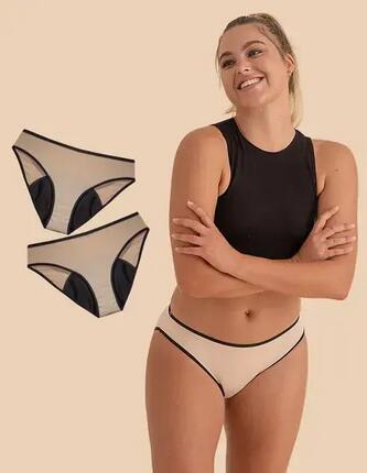 Pak 2 First menstruatie slipje grote absorptie University