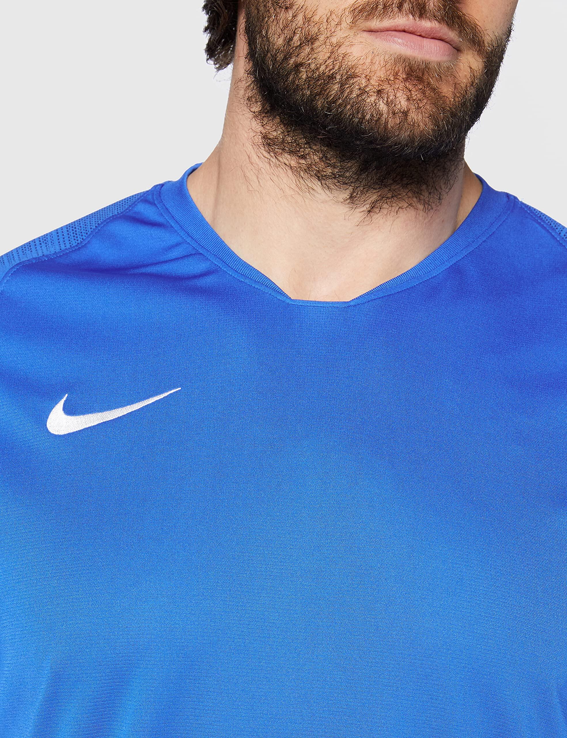 T-Shirt Nike Uomo Dry Strike SS - Maglietta Blu Royal per Prestazioni 2/5