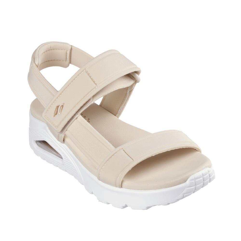 SANDALE Camara Aire FEMME Skechers Uno Sandal tissu BEIGE 2/5
