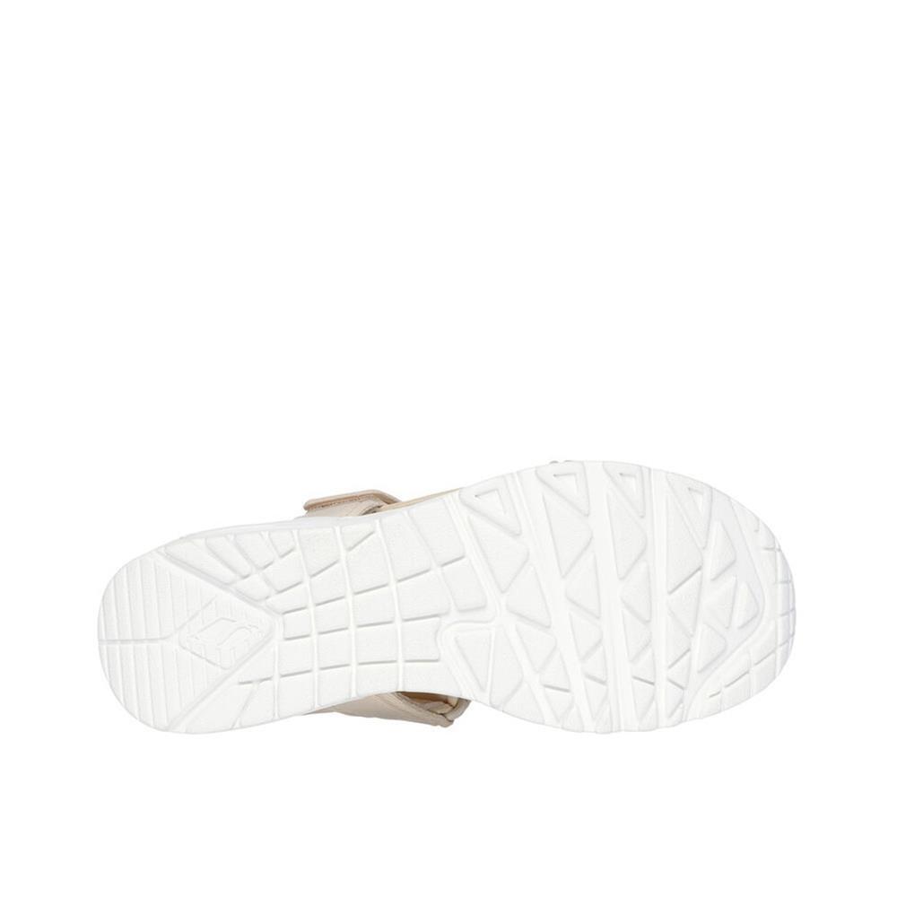 SANDALE Camara Aire FEMME Skechers Uno Sandal tissu BEIGE 3/5