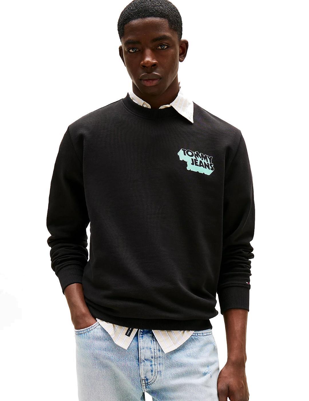 Jersey y sudadera para Hombre Tommy hilfiger Dm0dm21640 Negro