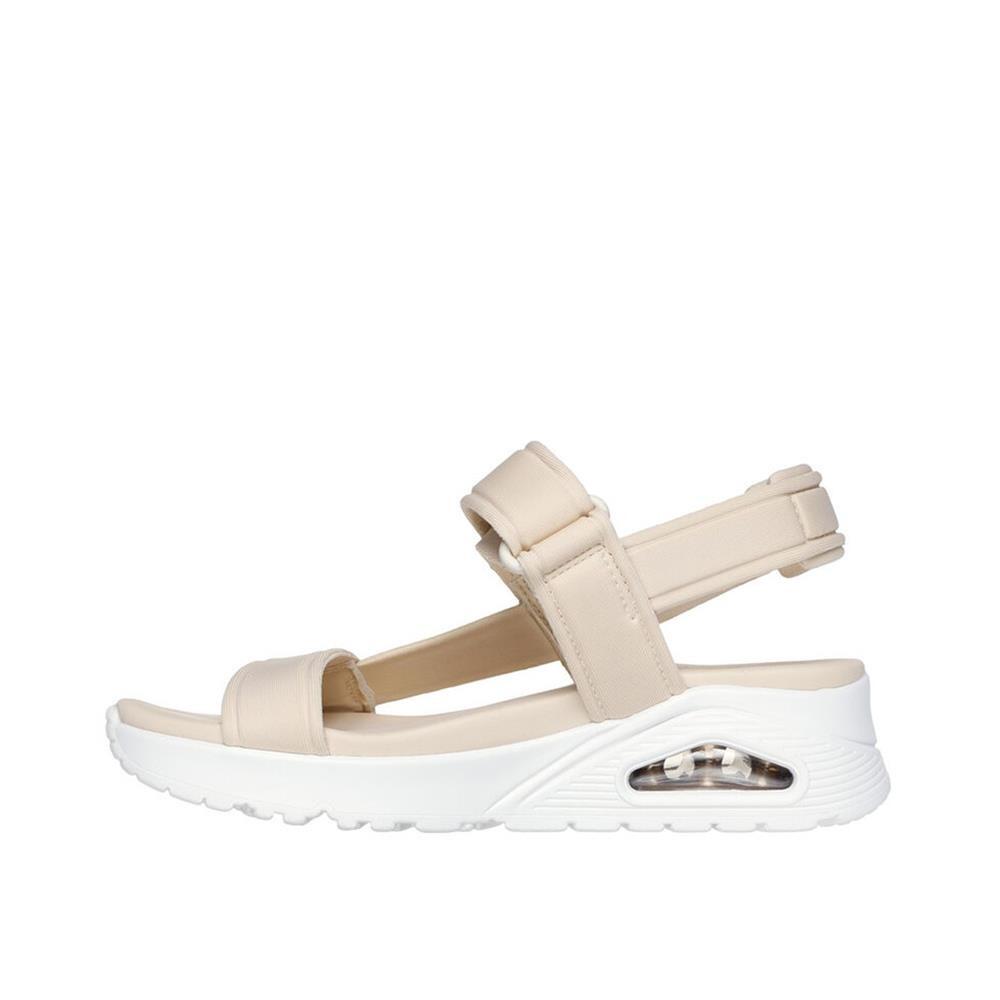 SANDALE Camara Aire FEMME Skechers Uno Sandal tissu BEIGE 4/5