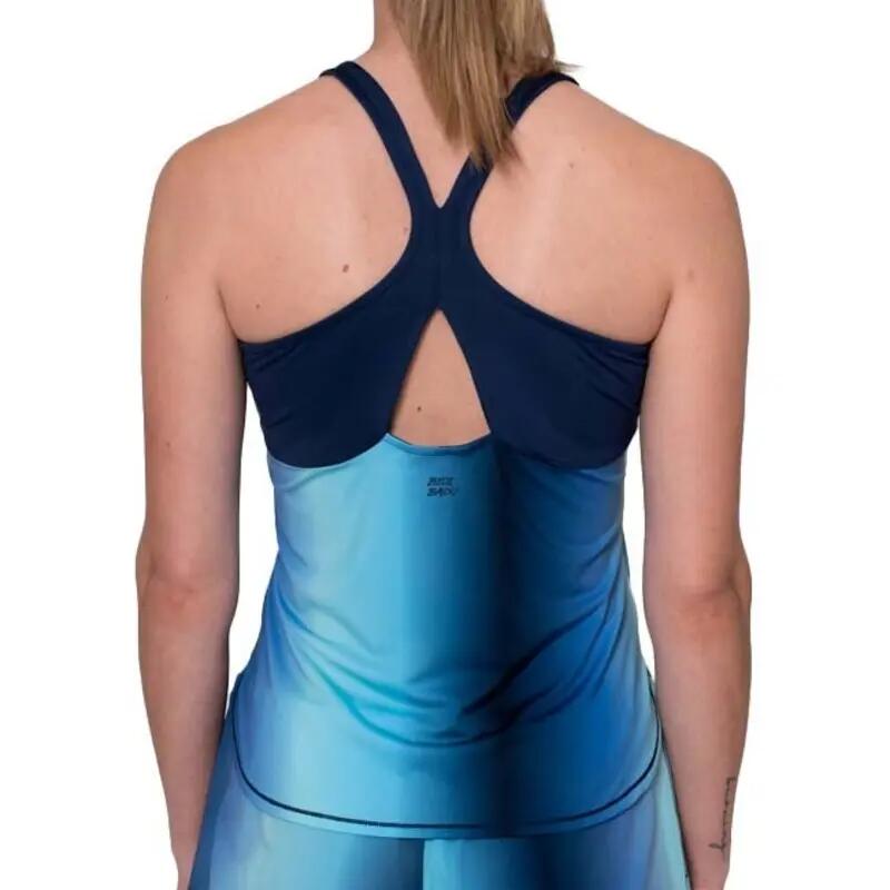 Camiseta Bidi Badu Spectrum Aqua Azul Oscuro Mujer 2/5
