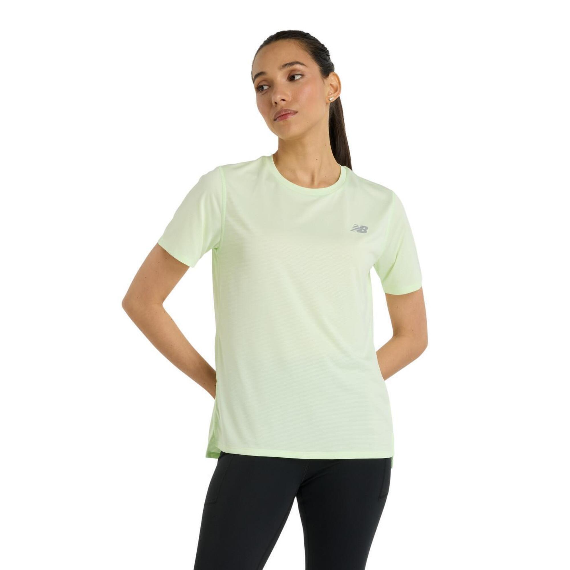 New Balance - T-shirt Pour Femme New Balance Essentials Vert - T-shirt Manches Courtes - Vert - S - Decathlon