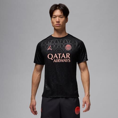 T-shirt Nike PSG Dri-FIT Academy Strike Noir/Rouge 23 pour Homme