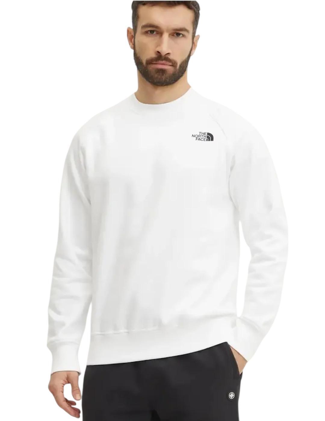 Jersey y sudadera para Hombre The north face Raglan Blanco 1/4