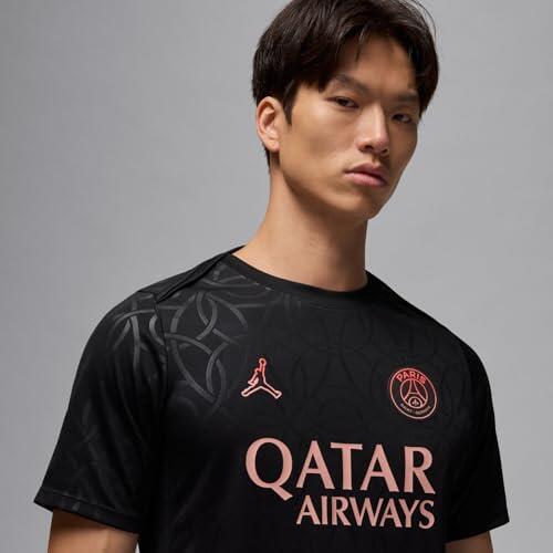 T-shirt Nike PSG Dri-FIT Academy Strike Noir/Rouge 23 pour Homme 3/5