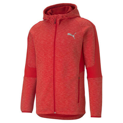 Felpa con cappuccio Puma SWEAT A CAPUCHE HOMME EVOSTRIPE FULL-ZIP PUMA