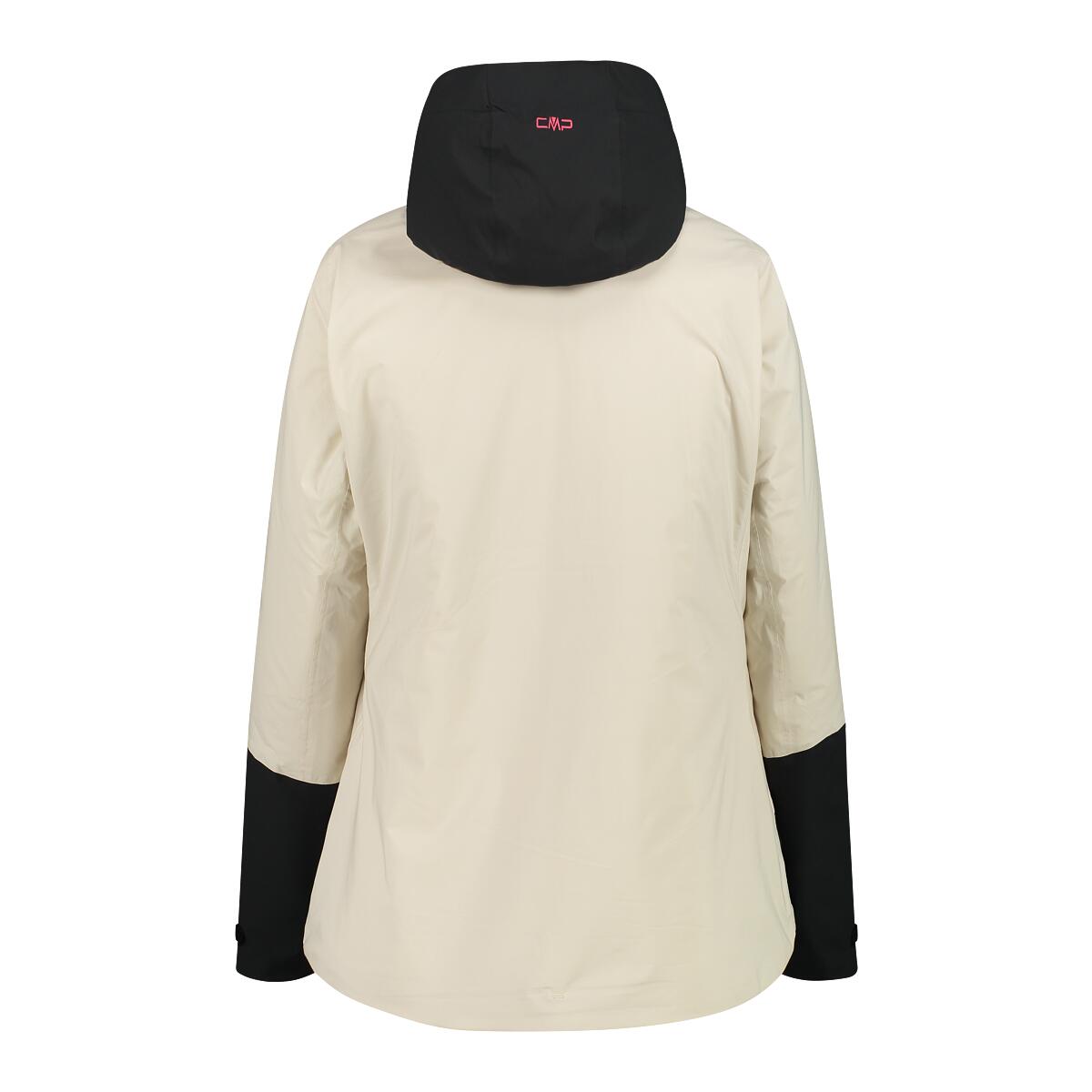 Chaqueta de esquí con capucha fija para mujer CMP 2/4