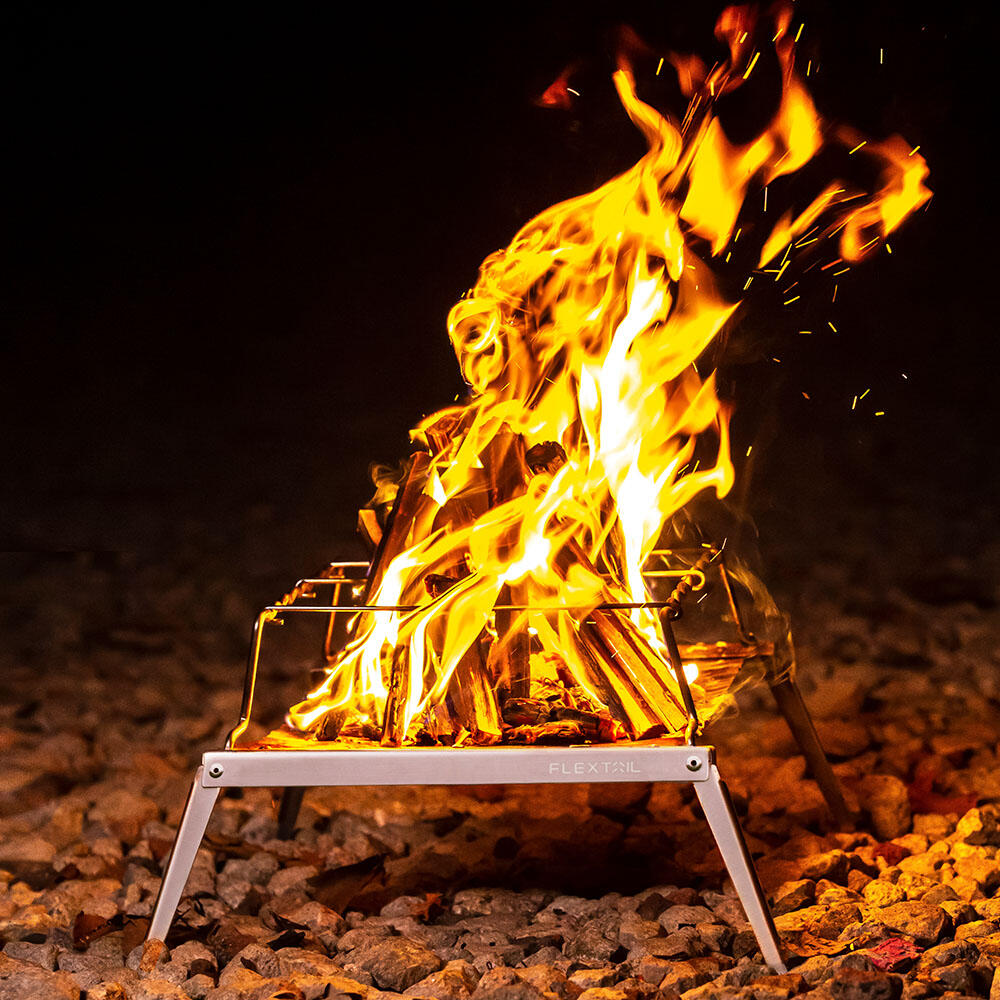 Skládací kempinkový FLEX Grill pro 1-2 osoby 5/7
