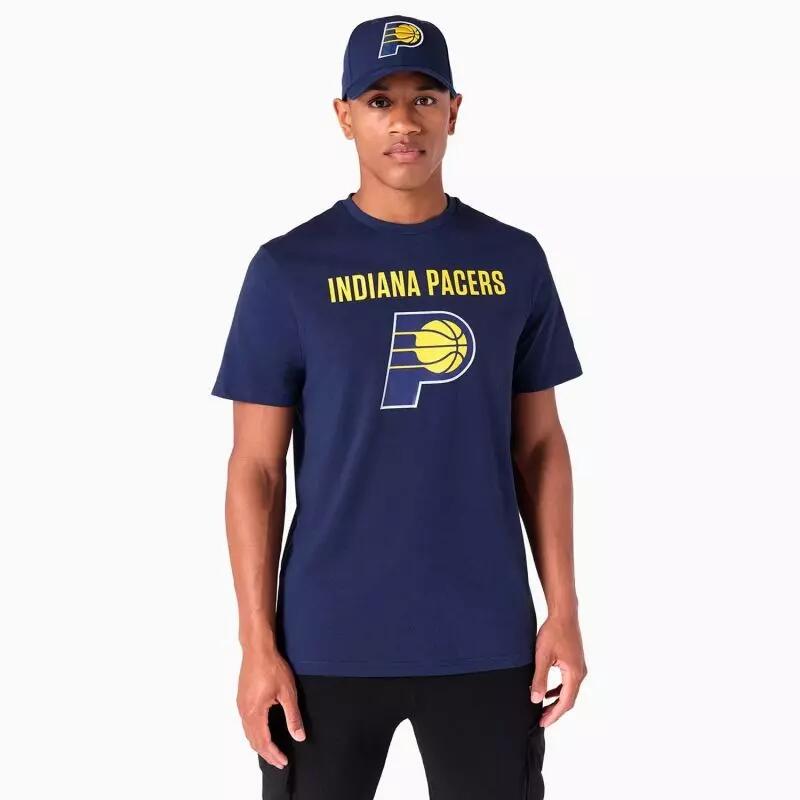 T-shirt NBA Indiana Pacers New Era Bleu marine 3/6