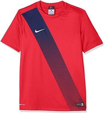 Nike kinder sash t-shirt met korte mouwen - universiteit rood/wit