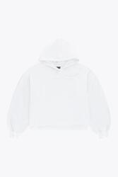 Sweat à capuche court pour femmes Osaka | Blanc