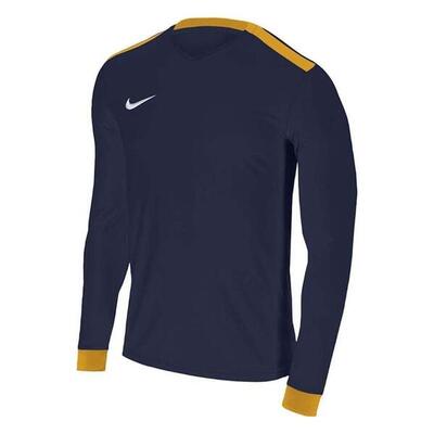 Nike kinderen park derby ii t-shirt met lange mouwen in blauw