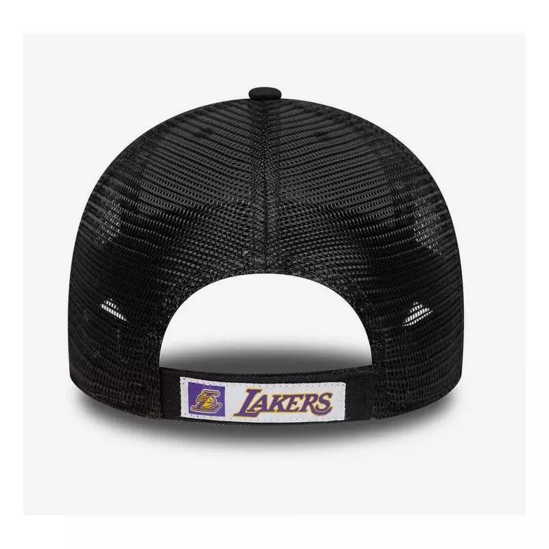 Casquette NBA Los Angeles Lakers New Era 9Forty Trucker Noir 3/4