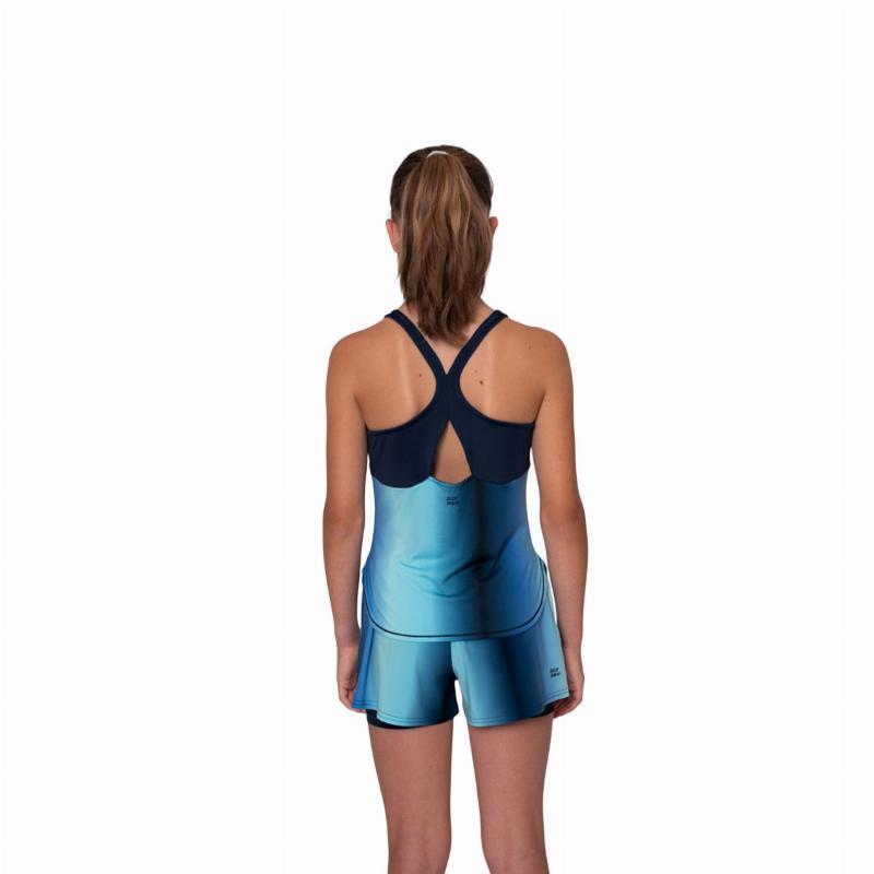 Camiseta Bidi Badu Spectrum Dark Blue Aqua Junior 2/5